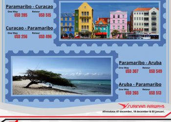 Paramaribo-Aruba-Curacao-vv-Via-Georgetownklein